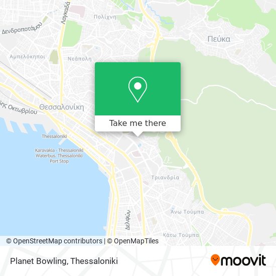 Planet Bowling map