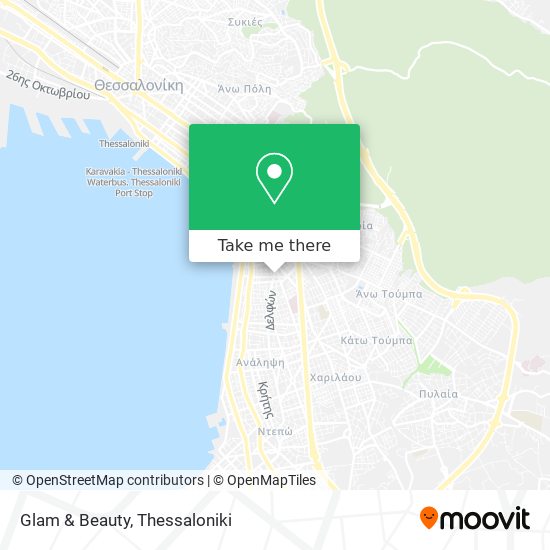 Glam & Beauty map