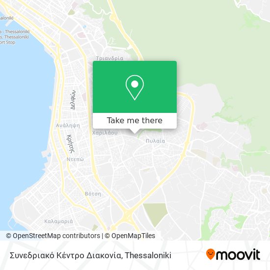 Συνεδριακό Κέντρο Διακονία map