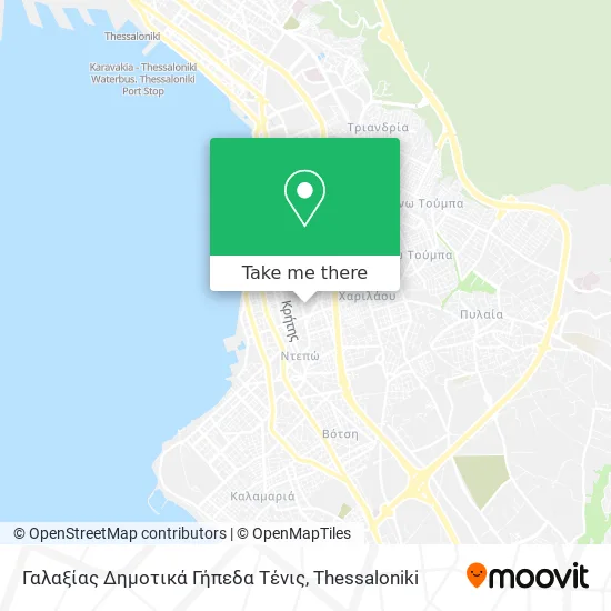 Γαλαξίας Δημοτικά Γήπεδα Τένις map