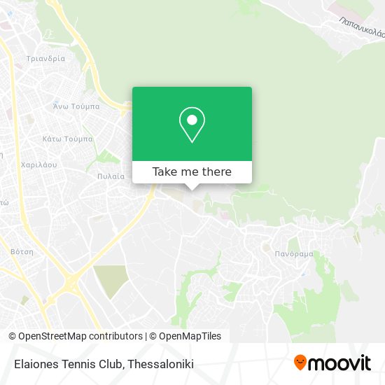Elaiones Tennis Club map