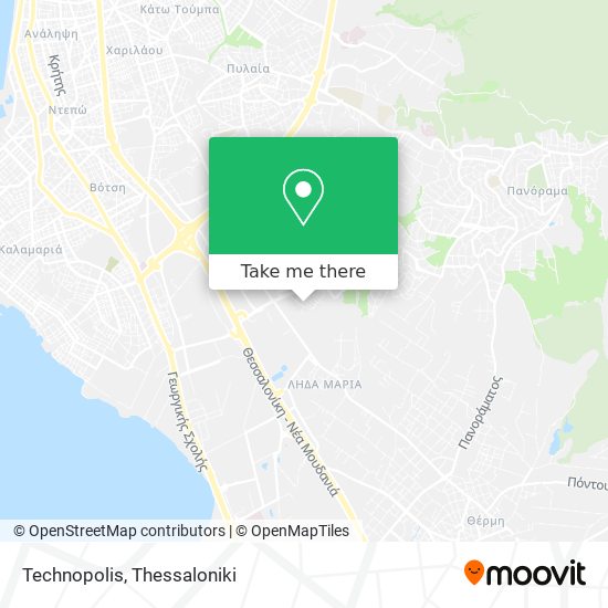 Technopolis map
