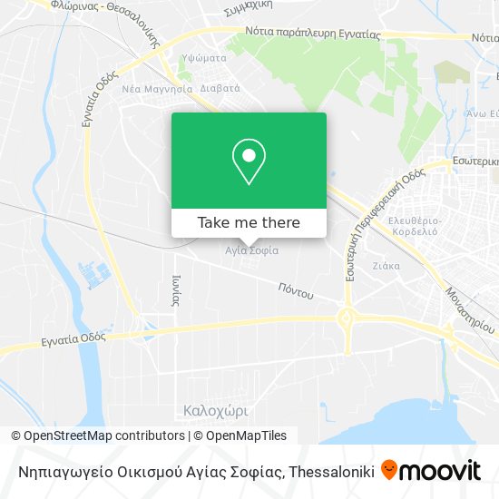 Νηπιαγωγείο Οικισμού Αγίας Σοφίας map