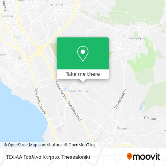 ΤΕΦΑΑ Γυάλινο Κτήριο map