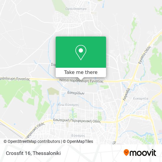 Crossfit 16 map