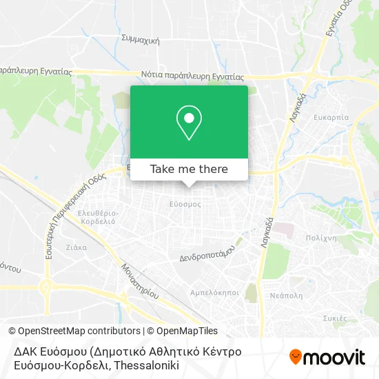 ΔΑΚ Ευόσμου map