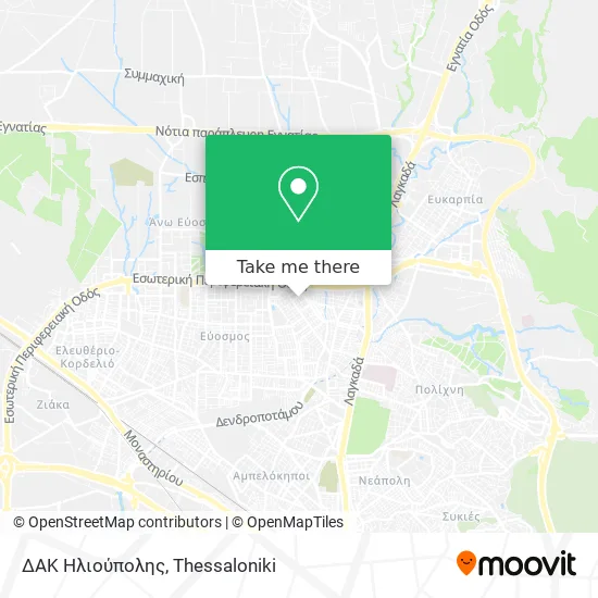 ΔΑΚ Ηλιούπολης map