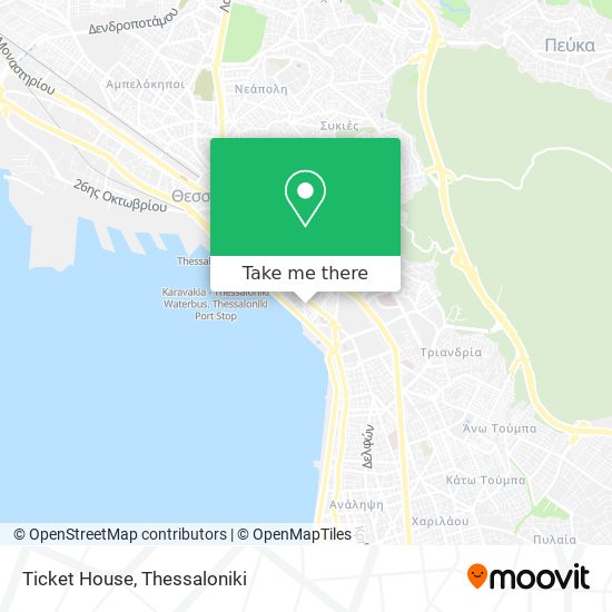 Ticket House map