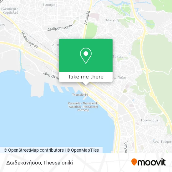 Δωδεκανήσου map