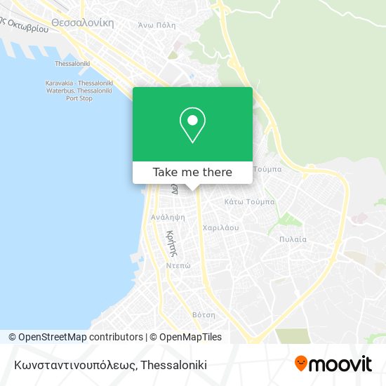 Κωνσταντινουπόλεως map