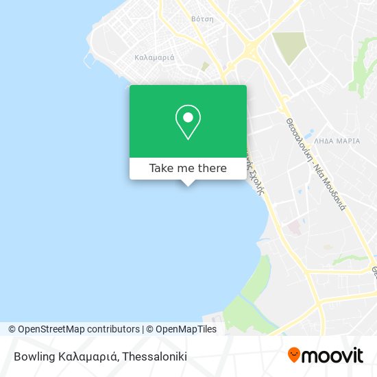 Bowling Καλαμαριά map