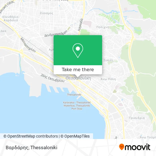 Βαρδάρης map
