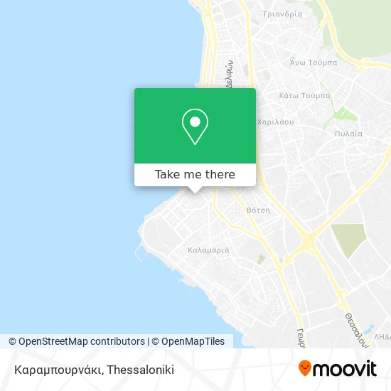 Καραμπουρνάκι map