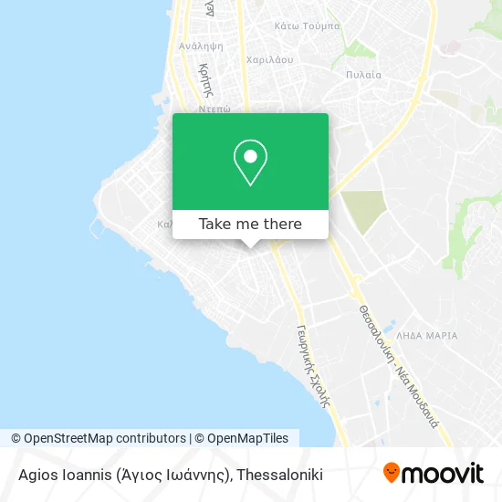 Agios Ioannis (Άγιος Ιωάννης) map
