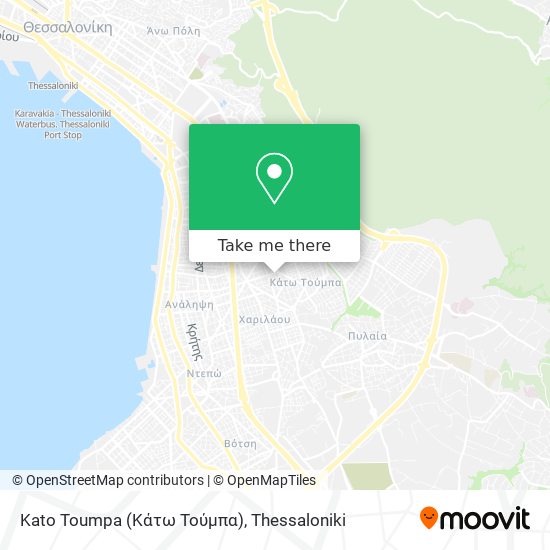 Kato Toumpa (Κάτω Τούμπα) map