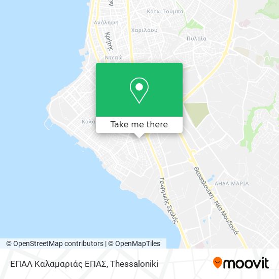 ΕΠΑΛ Καλαμαριάς ΕΠΑΣ map