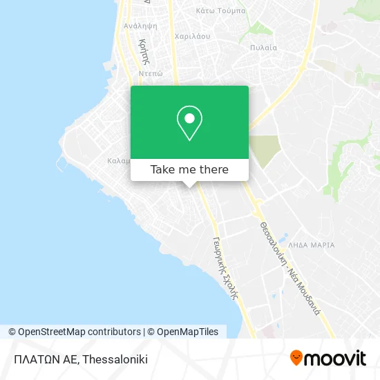 ΠΛΑΤΩΝ ΑΕ map