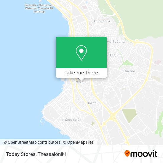 Today Stores map