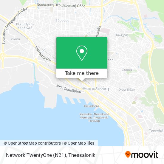 Network TwentyOne (N21) map