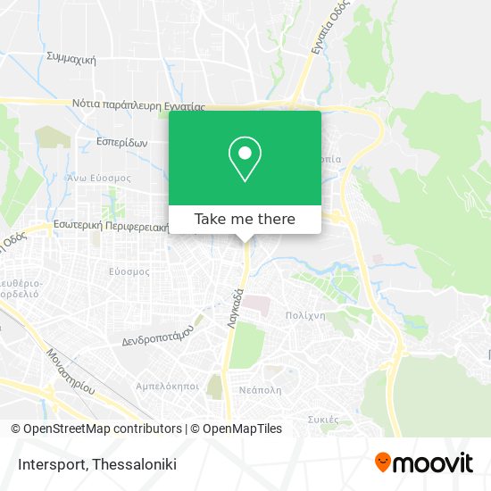 Intersport map