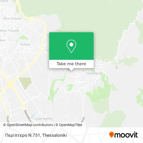 Περίπτερο Ν.751 map