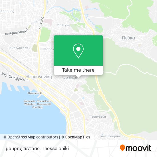 μαυρης πετρας map