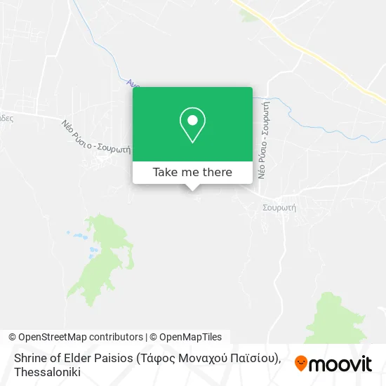 Shrine of Elder Paisios (Τάφος Μοναχού Παϊσίου) map