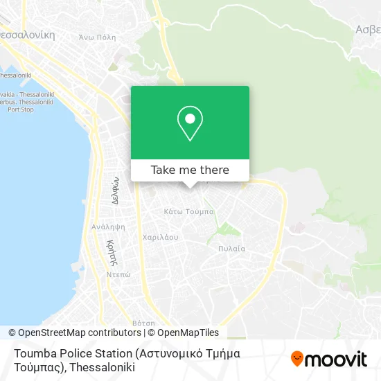 Toumba Police Station (Αστυνομικό Τμήμα Τούμπας) map