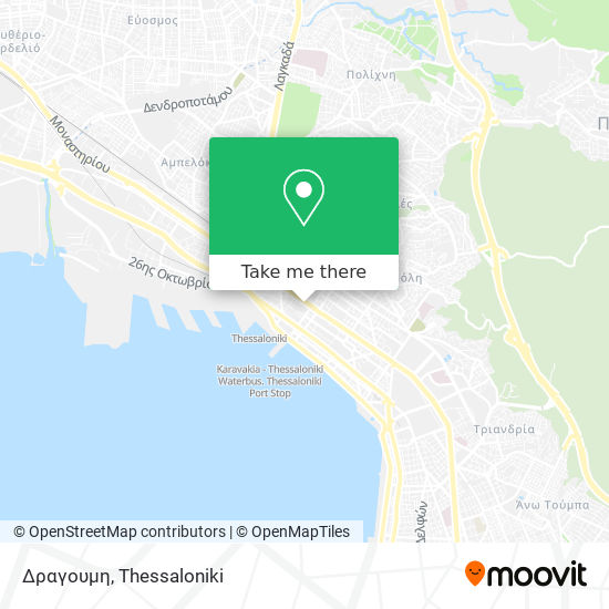 Δραγουμη map