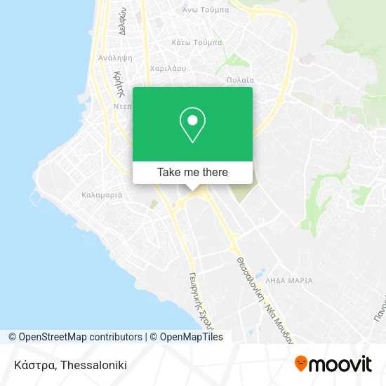 Κάστρα map