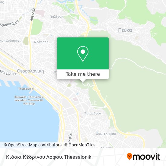 Κιόσκι Κέδρινου Λόφου map