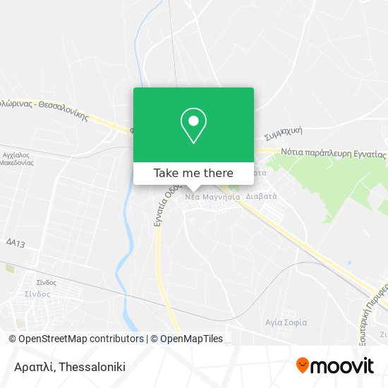 Αραπλί map