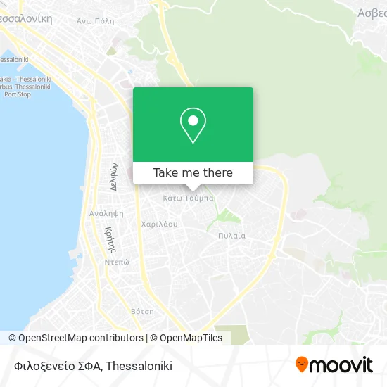 Φιλοξενείο ΣΦΑ map