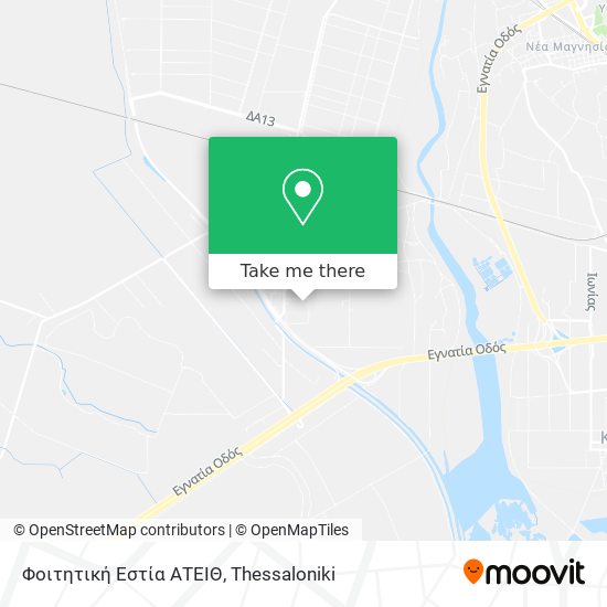 Φοιτητική Εστία ΑΤΕΙΘ map