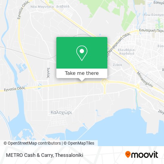 METRO Cash & Carry map
