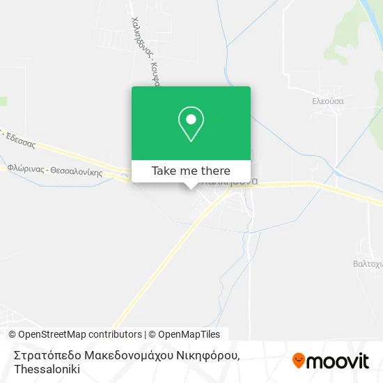 Στρατόπεδο Μακεδονομάχου Νικηφόρου map