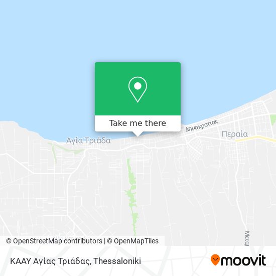 ΚΑΑΥ Αγίας Τριάδας map