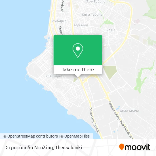 Στρατόπεδο Νταλίπη map