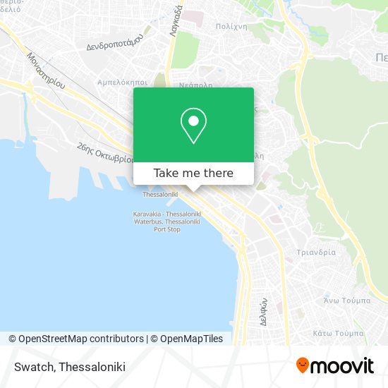 Swatch map