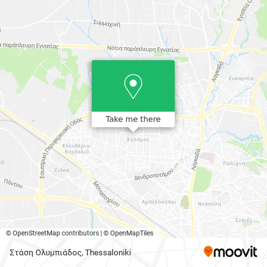 Στάση Ολυμπιάδος map