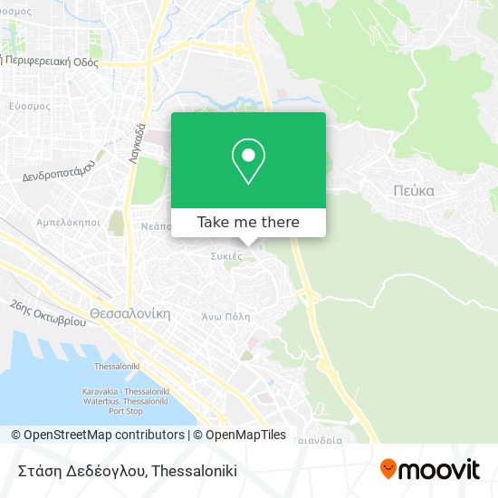 Στάση Δεδέογλου map