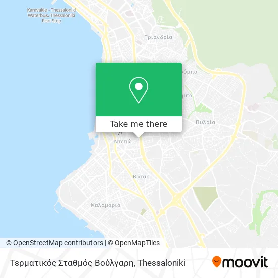Τερματικός Σταθμός Βούλγαρη map
