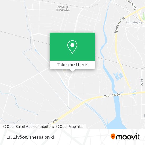 ΙΕΚ Σίνδου map