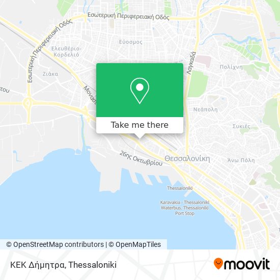 ΚΕΚ Δήμητρα map