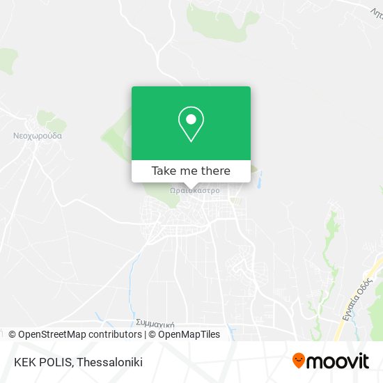 ΚΕΚ POLIS map