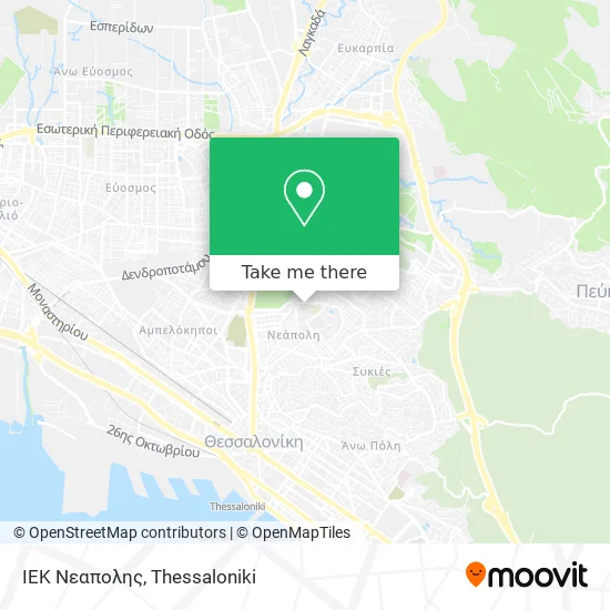 ΙΕΚ Νεαπολης map