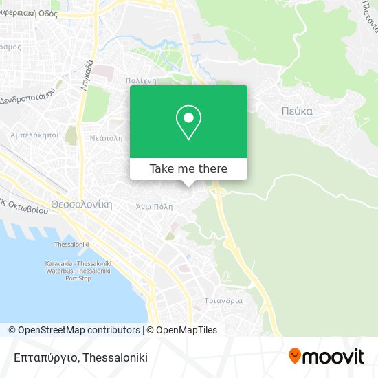 Επταπύργιο map