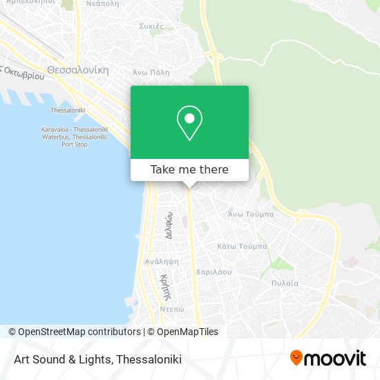 Art Sound & Lights map
