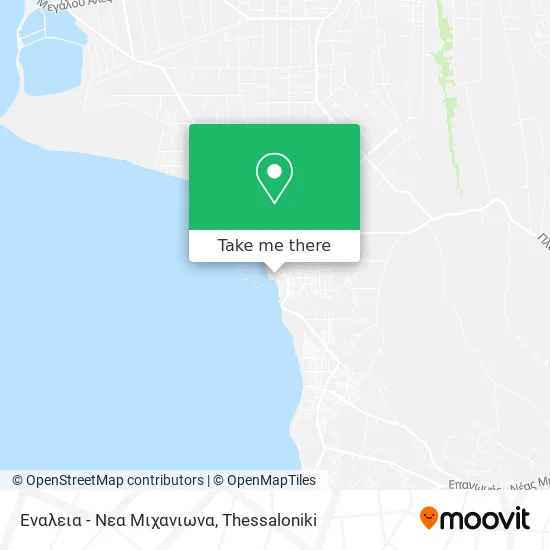 Εναλεια - Νεα Μιχανιωνα map