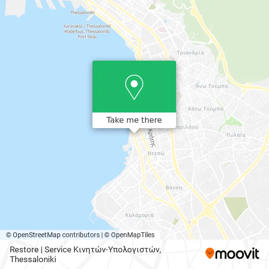 Restore | Service Κινητών-Υπολογιστών map